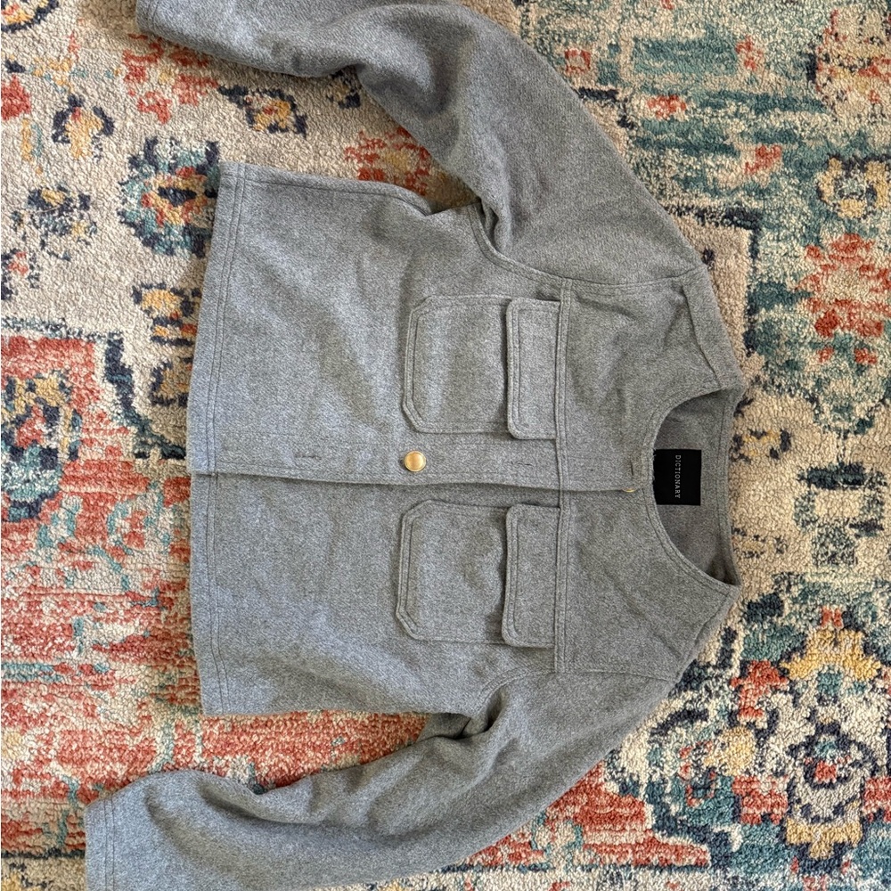 Chic Gray Blazer